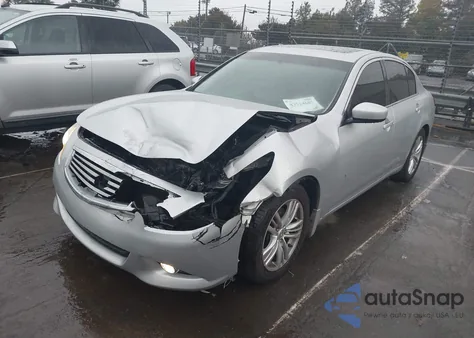 2010 Infiniti G37 Journey from USA, damaged, VIN JN1CV6AP8AM401953